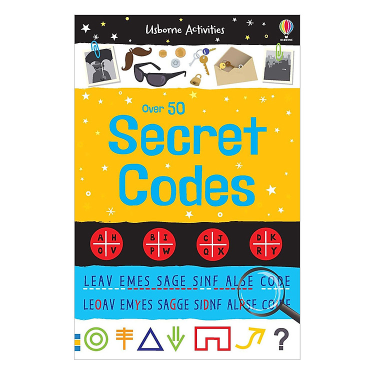 Sách Usborne Over 50 Secret Codes