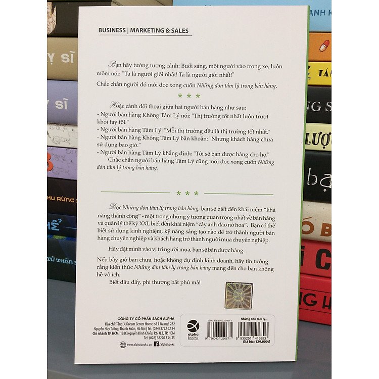 Những Đòn Tâm Lý Trong Bán Hàng - Ảnh 4