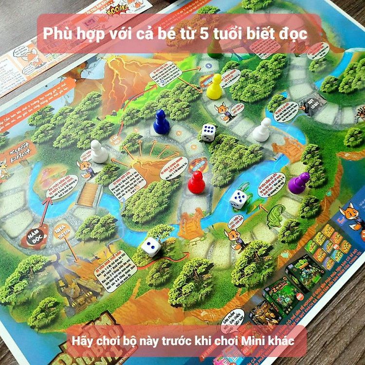 Kho Báu Mini Board Game Nhiều Người Chơi Chính hãng Tiết kiệm - Hình ảnh 5