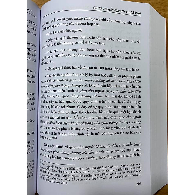 Bình Luận Khoa Học Bộ Luật Hình Sự 2015 Được Sửa Đổi, Bổ Sung Năm 2017 (Phần Chung) - Ảnh 2