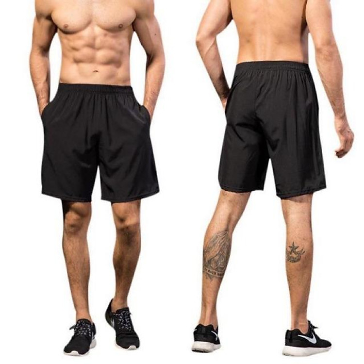 quần dui nam mac o nha quần đùi nam ngắn lưng thun QĐtron nhiều màu