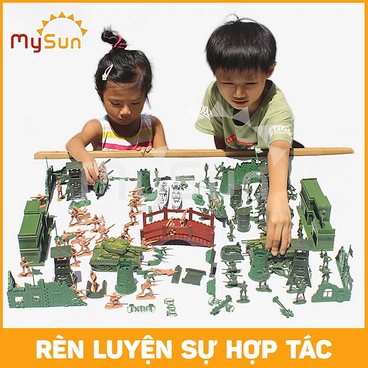 Mua Bộ đồ chơi lính nhựa cho bé Chính hãng Ưu đãi - Hình ảnh 5