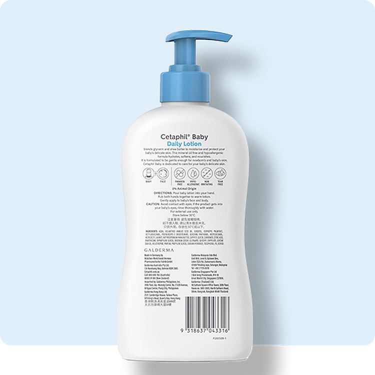 Kem Dưỡng Da Cetaphil Baby 400ml Chính hãng Giá tốt - Hình ảnh 4