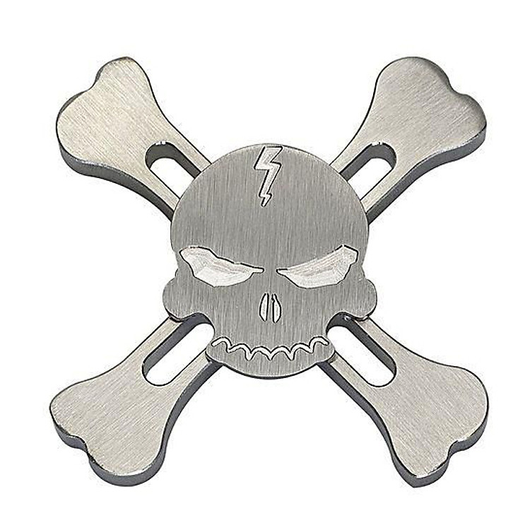 Con Quay Hand Fidget Spinner Nhôm 3 cánh Đầu lâu 120-150 giây Legaxi HSB9