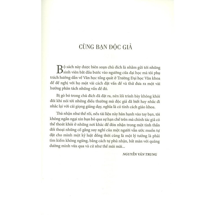 Lược Khảo Văn Học I – Những Vấn Đề Tổng Quát - Ảnh 4