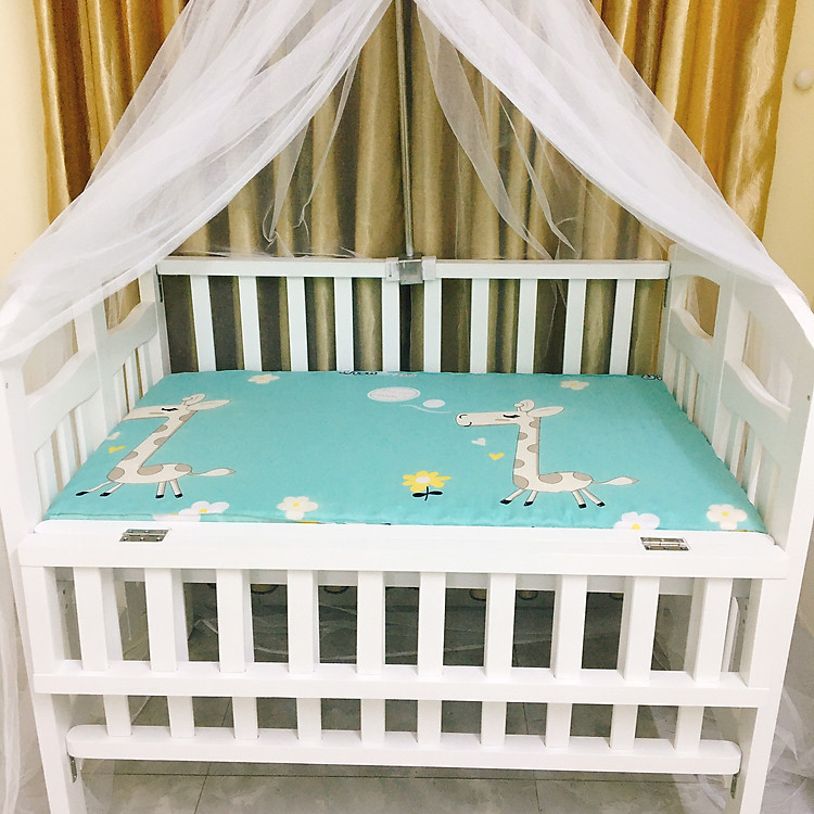 Đệm Cũi Chất Liệu Bông Ép Tự Nhiên - Đêm Trứng Mát Xa Cho Bé - Sản Phẩm Được Cải Tiến Hoàn Hảo - Giúp Bé Thư Giản - Các Kích Thước