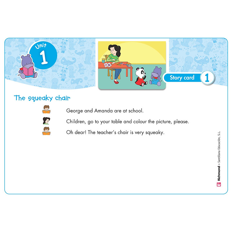 Tiếng Anh Amanda and Friends 2 Story cards - Ảnh 3