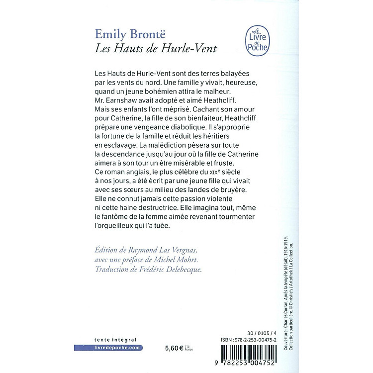 Tiểu thuyết kinh điển tiếng Pháp: Les Hauts De Hurle-Vent - Ảnh 2