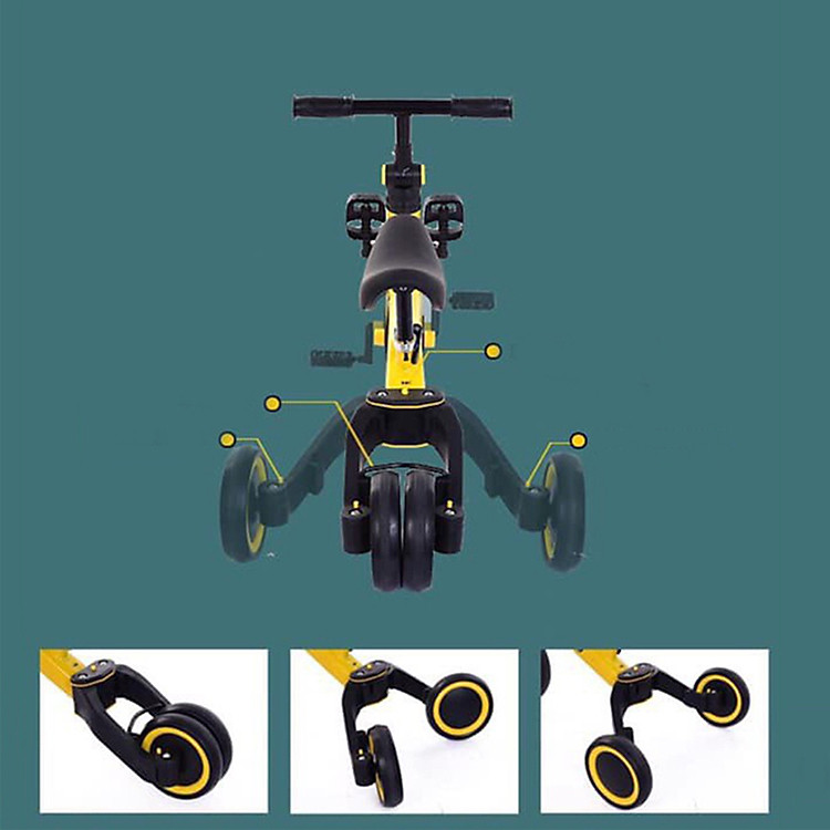 Xe thăng bằng 3 bánh đa năng cho bé Chính hãng Tiết kiệm - Hình ảnh 5