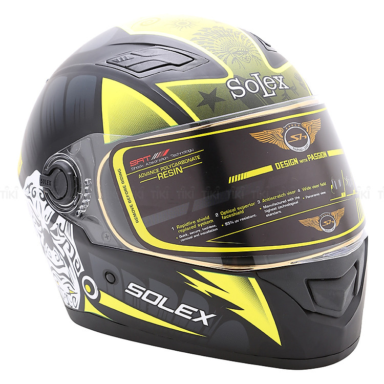 Mũ Bảo Hiểm Fullface Solex S567DL