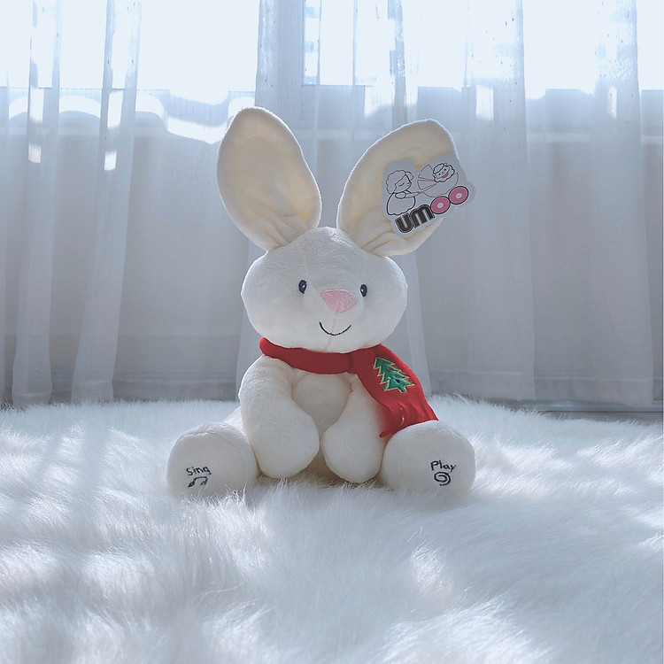 voi ú òa Umoo, vẫy tai, phát nhạc Peek A Boo vui nhộn cho bé chơi