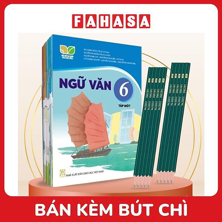 Sách Giáo Khoa Bộ Lớp 6 - Kết Nối - Sách Bài Học (Bộ 12 Cuốn) (Không Sử + Địa) (Chuẩn) - Kèm 10 Bút Chì