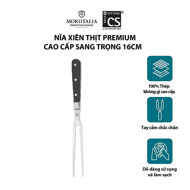 Nĩa xiên thịt CS Premium cao cấp sang trọng chính hãng 003098