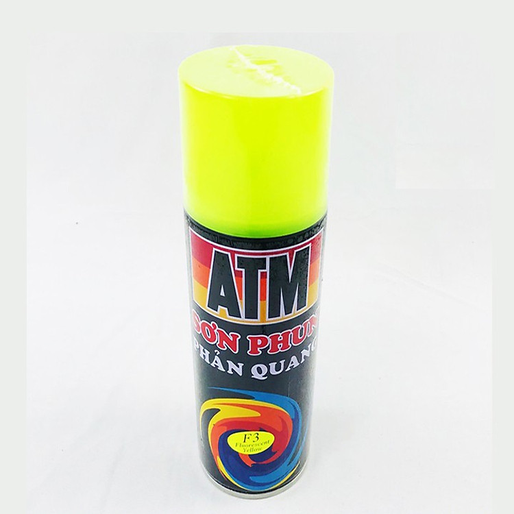 Sơn xịt ATM phản quang Spray vàng _F3