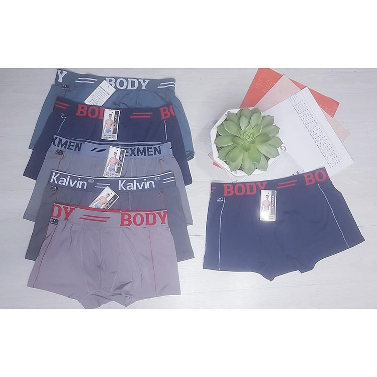 Quần lót đùi nam, quần sịp nam co giản,mát màu đẹp NGẪU NHIÊN, chất liệu lạnh,giá xưởng
