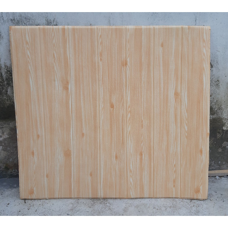 10 tấm xốp dán tường giả gỗ