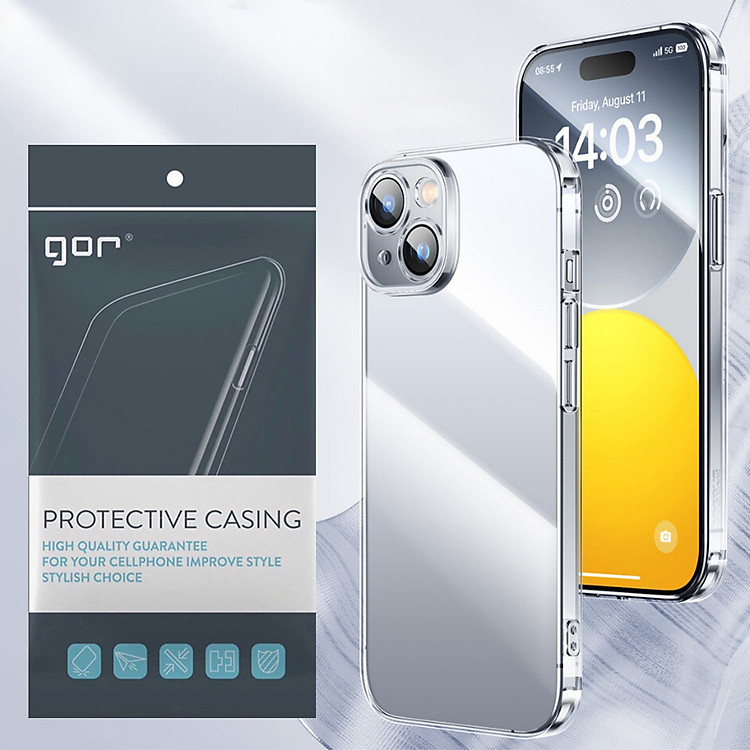 Ốp Lưng TPU Trong Suốt Dành Cho iphone 17/ 17 air/ 17 pro/ 17 pro max/ iphone 16/ 16 plus/ 16 pro/ 16 pro max, GOR _hàng chính hãng