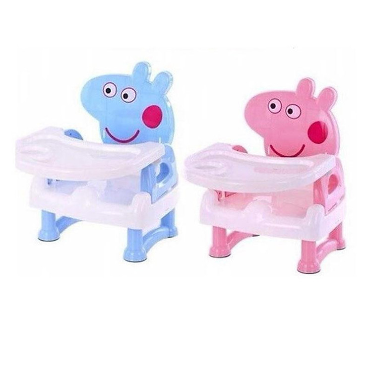 Ghế ăn dặm chân ngắn có đai giữ an toàn cho bé yêu