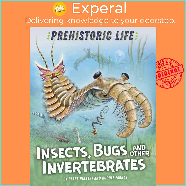 Sách - Prehistoric Life: Insects, Bugs and Other Invertebrates by Rudolf Farkas (UK edition, paperback)