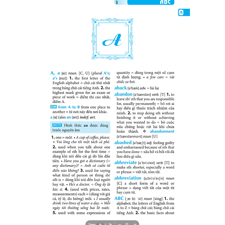 Từ điển Anh - Việt dành cho học sinh - Ảnh 4