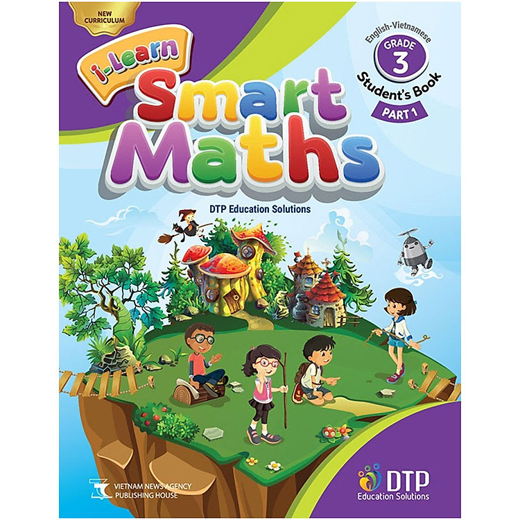Sách i-Learn Smart Maths Grade 3 Student's Book Part 1 (ENG-VN)