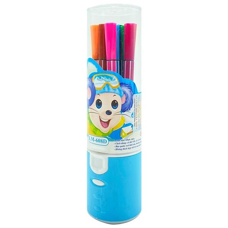 Hộp Viết Lông Gstar 608-12 (12 màu)