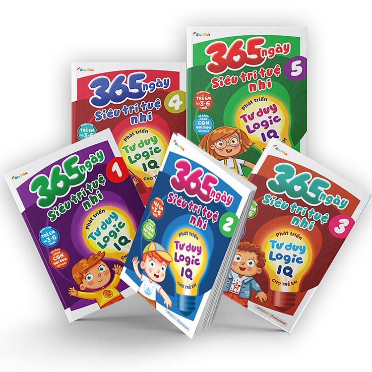 365 Ngày Siêu Trí Tuệ Nhí - Phát Triển Tư Duy Logic IQ Cho Trẻ Em - Ảnh 2