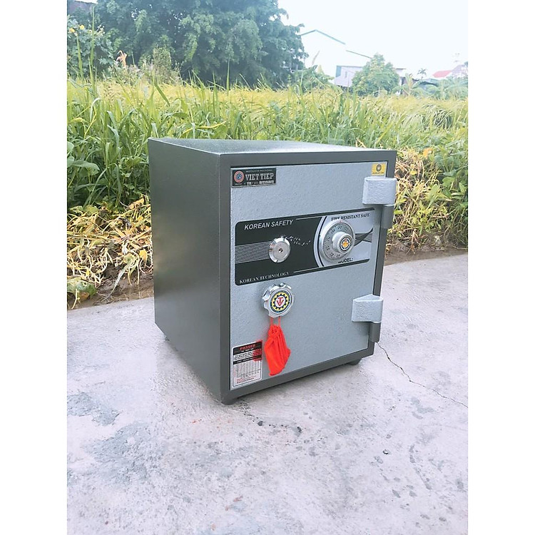 Két sắt khóa cơ 55kg bản lề đúc đặc