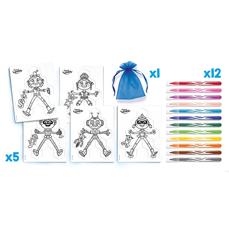 Bộ Dụng Cụ Thủ Công MAPED Chính Hãng Chính hãng Ưu đãi - Hình ảnh 5