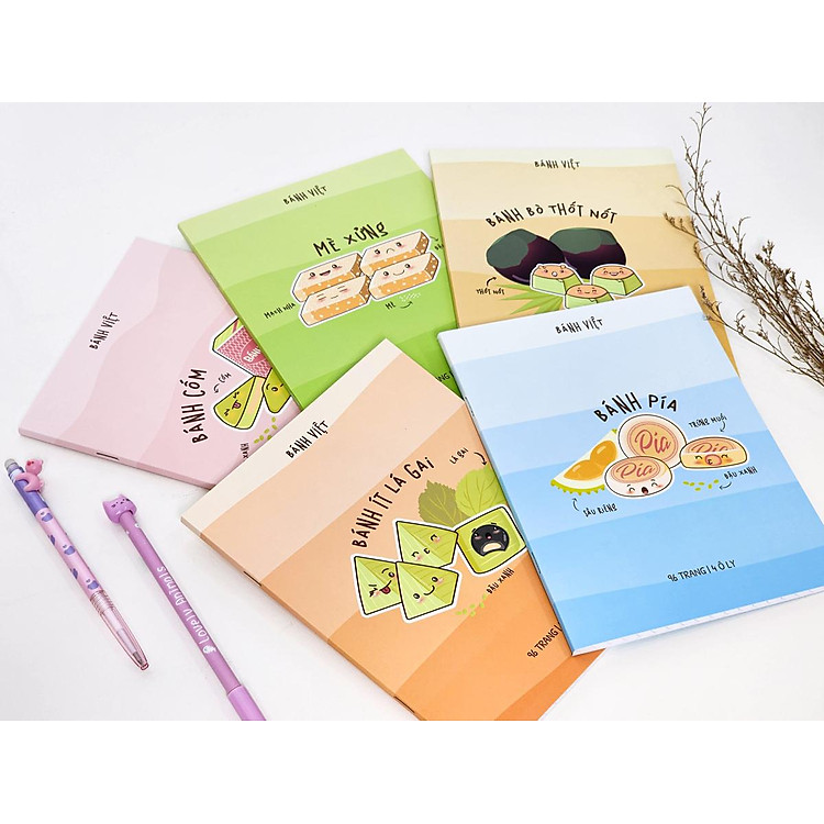 Tập Học Sinh Bánh Việt - 4 Ô Ly (96 trang) - Ảnh 2