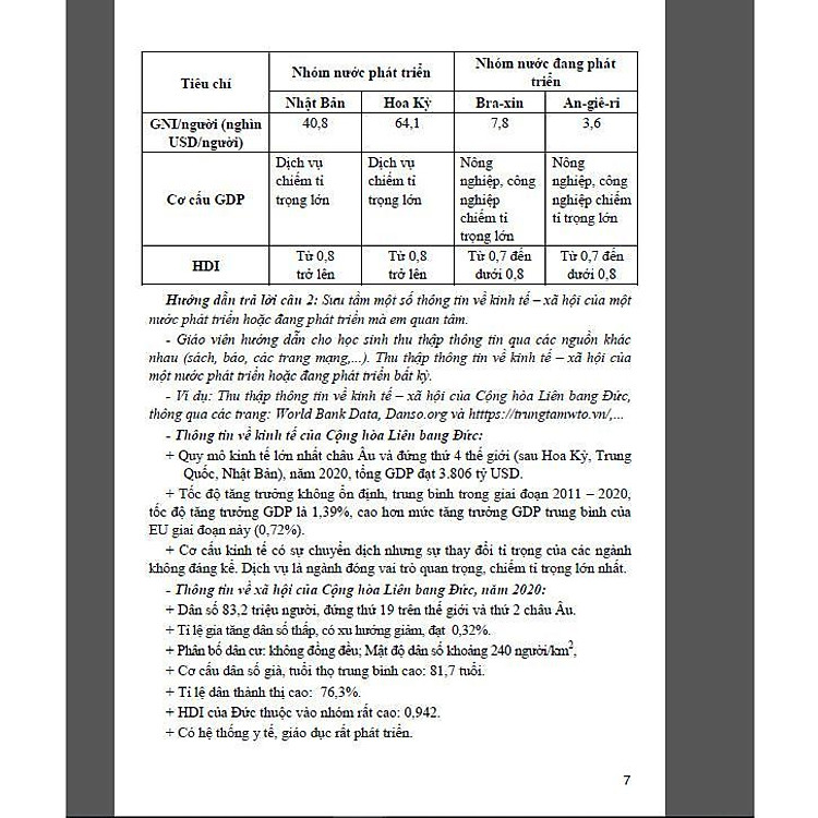 Hướng Dẫn Trả Lời Câu Hỏi Và Bài Tập Địa Lí Lớp 11 - Bám Sát SGK Kết Nối Tri Thức Với Cuộc Sống - Ảnh 6