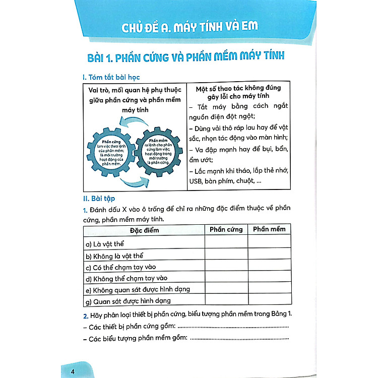 Vở Bài Tập Tin Học 4 (Chân Trời Sáng Tạo) (2023) - Ảnh 2