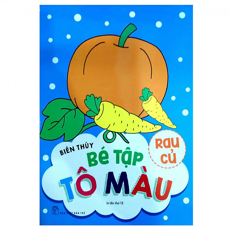 Bé Tập Tô Màu – Rau Củ (Tái Bản)