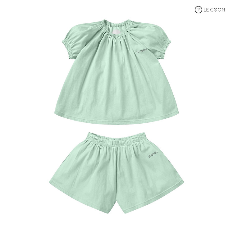 LE COON | BỘ ĐỒ TAY BỒNG BÉ GÁI | COOL | 6 - 36 tháng