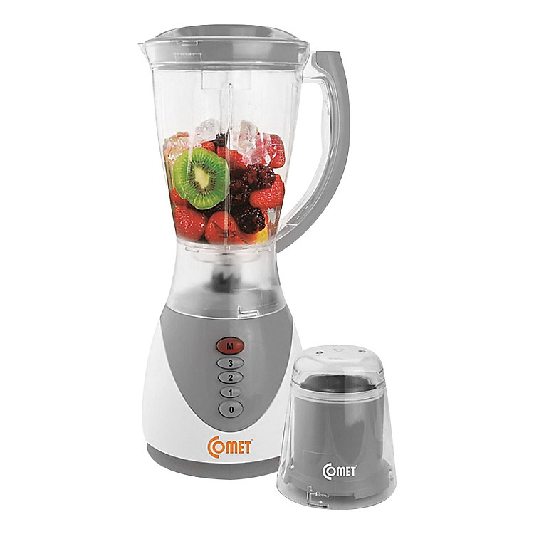 Máy Xay Sinh Tố Chống Mài Mòn Comet CM9966 (350W) - Xám - Hàng Chính Hãng