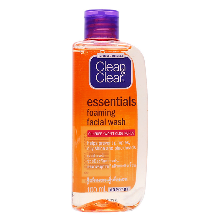 Sữa Rửa Mặt Tạo Bọt Chống Nhờn Clean & Clear (100ml)
