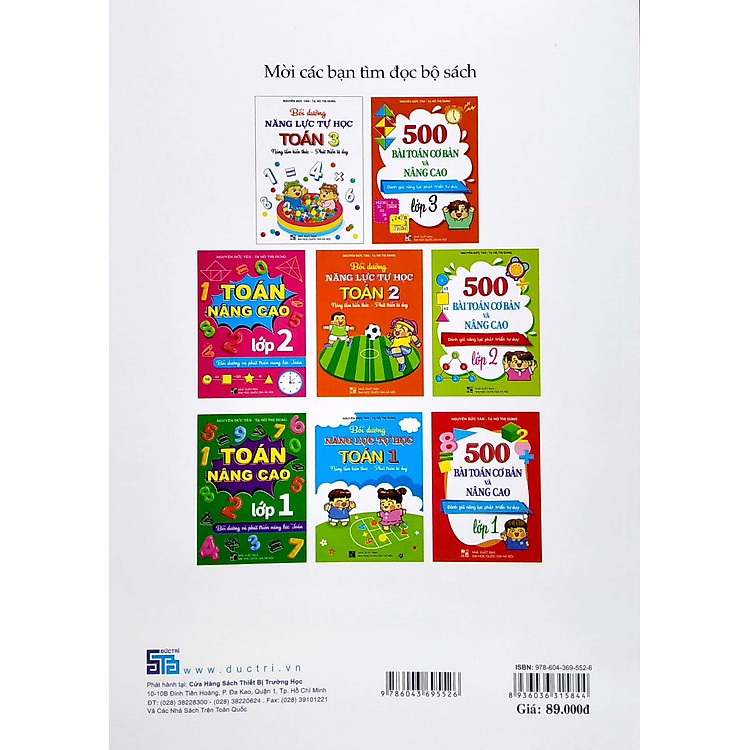 500 Bài Toán Cơ Bản Và Nâng Cao Lớp 3 - Ảnh 7