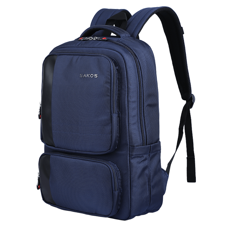 Ba Lô Laptop Hero 15.6 Inch Sakos ASBP32NBZMG9 (Xanh Phối Đen) - Ảnh 4