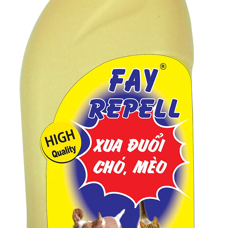 Ngăn phóng uế FAY Repell 400ml Xua đuổi chó mèo