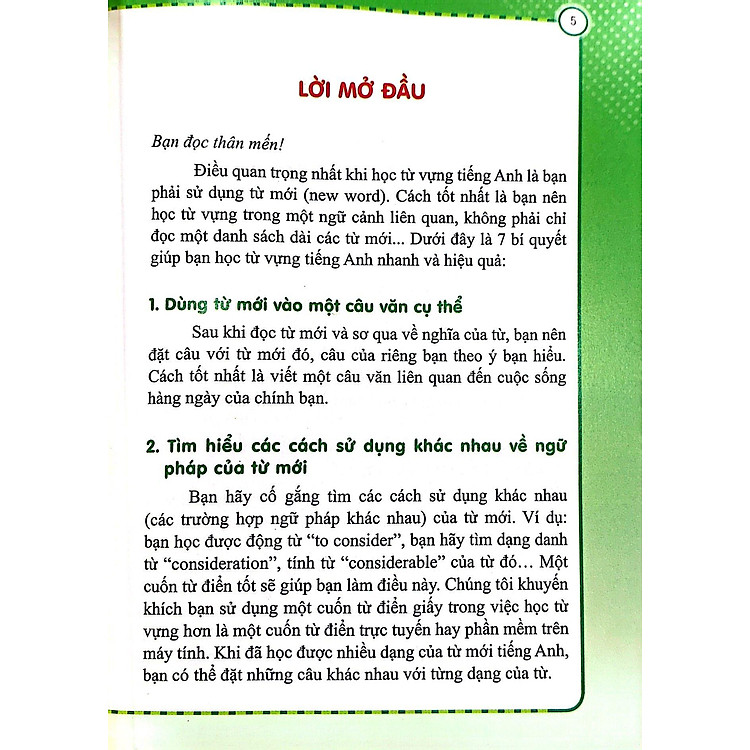 3500 Từ Vựng Tiếng Anh Theo Chủ Đề (Tái Bản 2023) - Ảnh 8