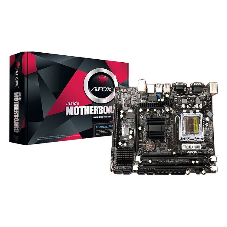 Bo Mạch Chủ Mainboard Afox G31 - Hàng Nhập Khẩu