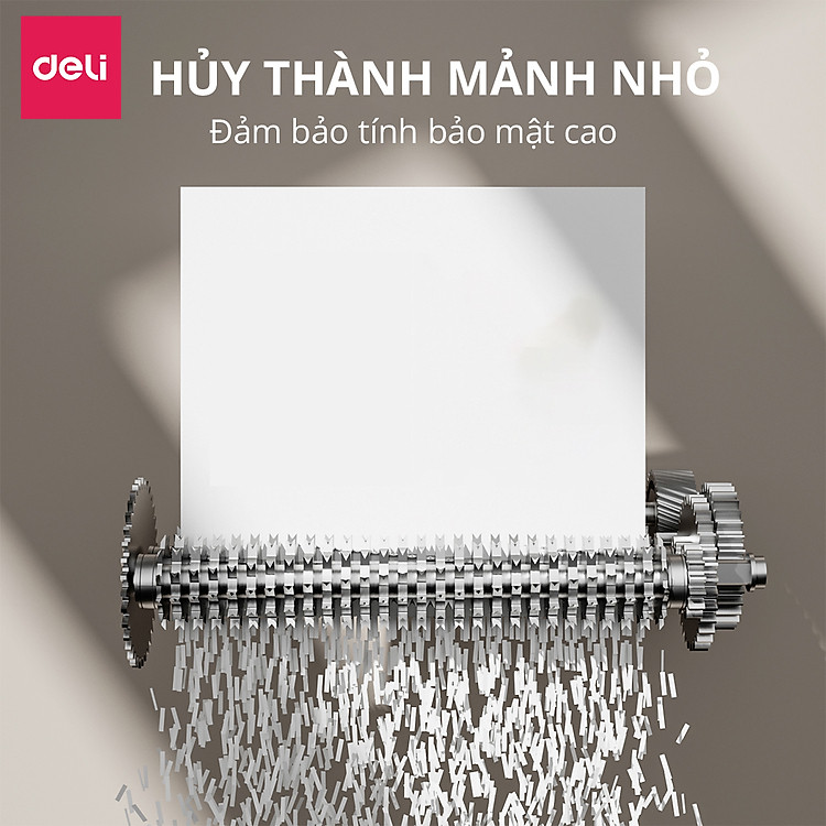 Máy Hủy Tài Liệu 16L Deli ET051 - Ảnh 4