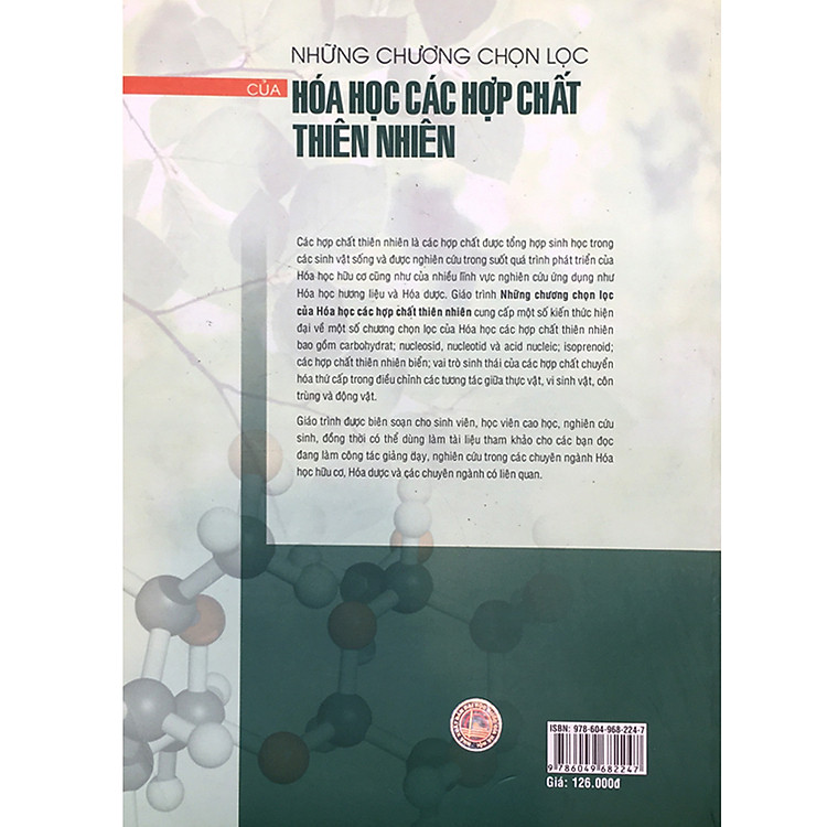 Những Chương Chọn Lọc Của Hóa Học Các Hợp Chất Thiên Nhiên - Ảnh 2