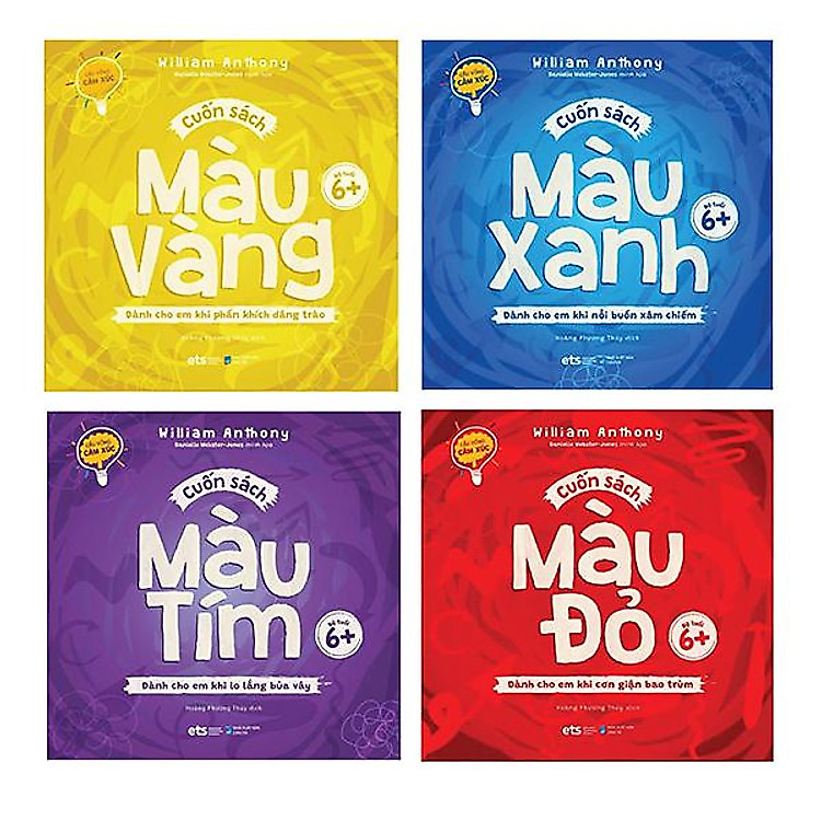 Trạm Đọc | Bộ Cầu Vồng Cảm Xúc (Bộ 4 Cuốn)