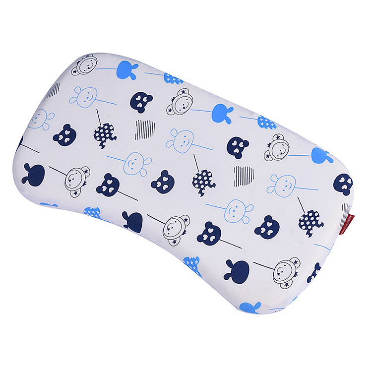 Gối Cao Su Non Êm Ái Thoáng Khí Cho Bé Giấc Ngủ Ngon Benrikids (Họa tiết ngẫu nhiên)