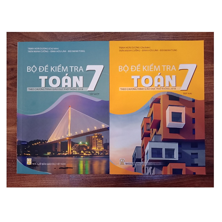 Combo Bộ Đề Kiểm Tra Toán 7 - Tập 1 + 2 (Theo Chương Trình Giáo Dục Phổ Thông 2018) - Ảnh 2