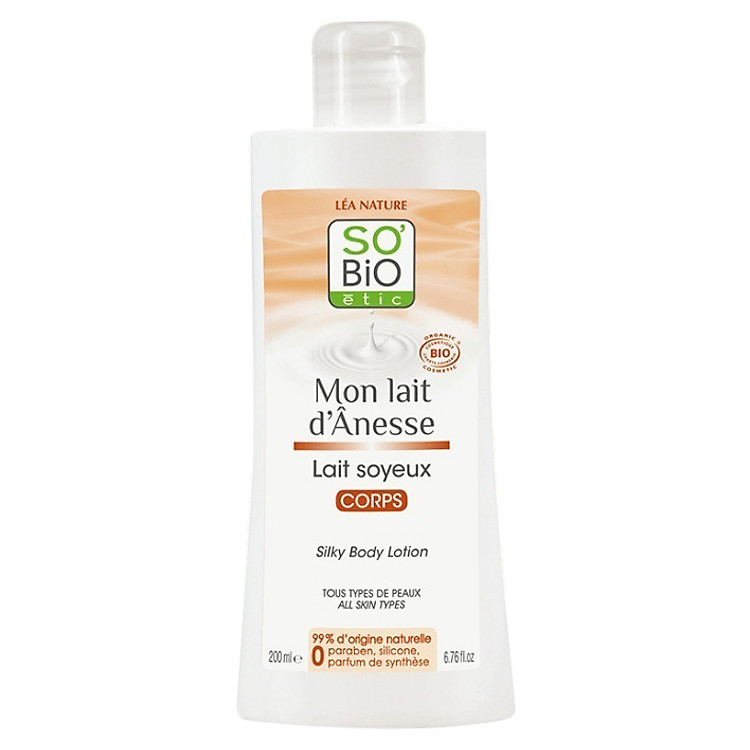 Kem Dưỡng Thể Hữu Cơ Dịu Nhẹ Lait D'anesse So'Bio Etic (200ml)