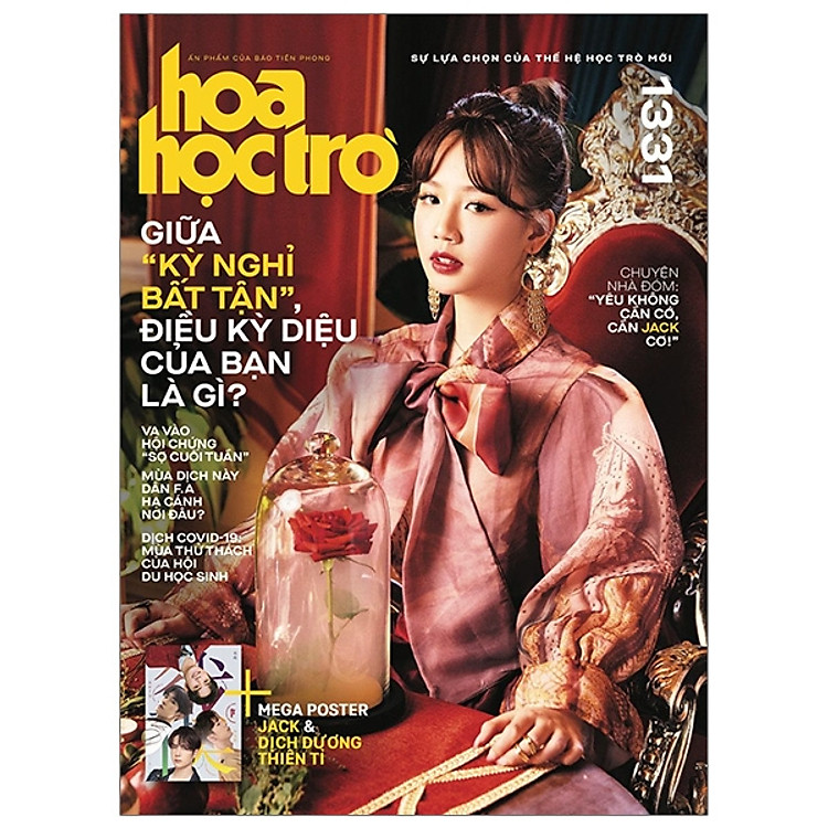 Hoa Học Trò Số Số 1331 - Tặng Kèm Fanbook Những Chàng Hoàng Tử Mới Của C-Biz + MegaPoster Jack & Dịch Dương Thiên Tỉ
