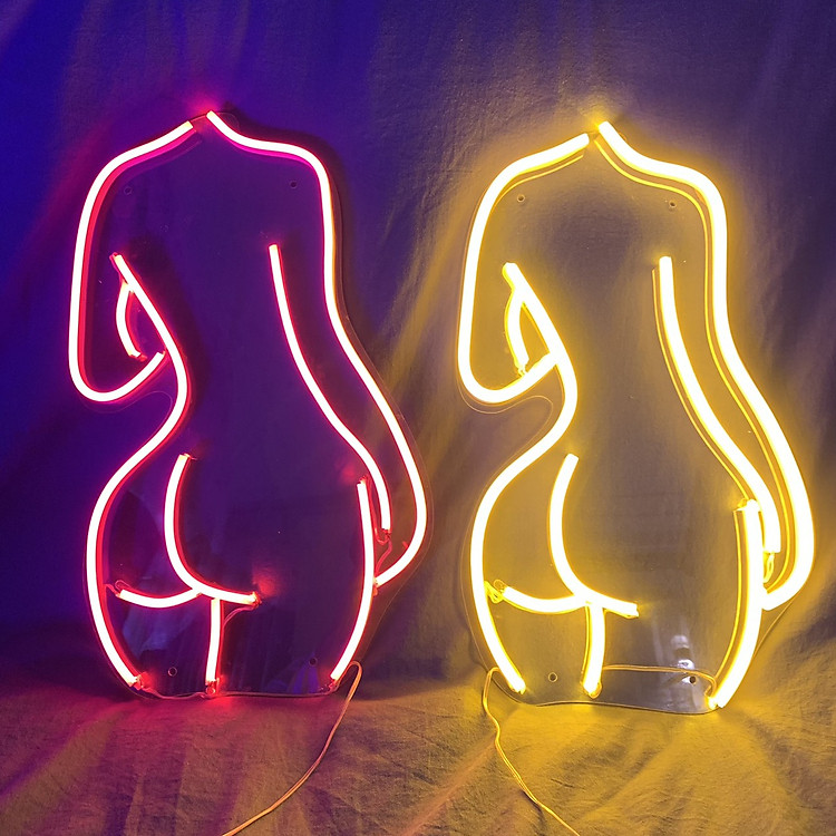 Đèn neon hình Sexy Body