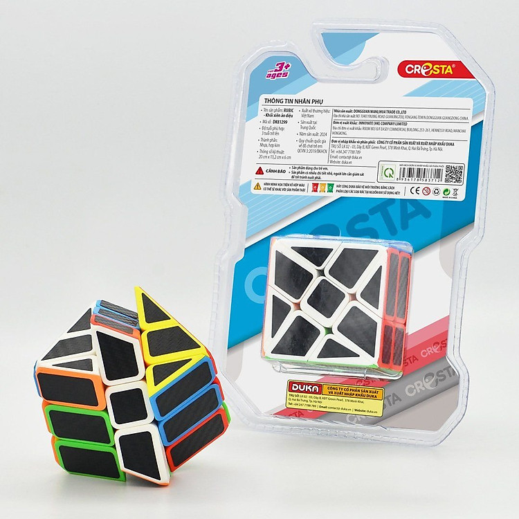 Đồ Chơi DUKA: Rubic Khối Xiên DK81299 Chính hãng Giá rẻ - Hình ảnh 3